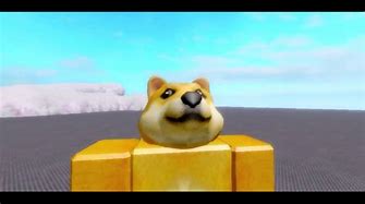 Image result for Dog with Roblox Man Face Meme