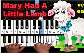 Image result for How to Play Mary Had a Little Lamb On Piano