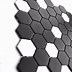 Image result for Hexagon Black and White Tile
