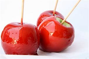 Image result for Glossy Red Toffee Apple