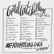 Image result for April Art Challenge