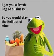Image result for Kermit Minding My Business