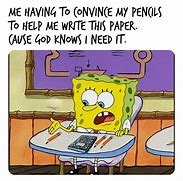Image result for Spongebob Memes for School