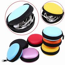Image result for Round Earphone Case