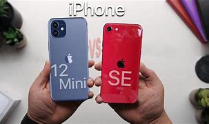 Image result for iPhone 12 Mini vs SE2