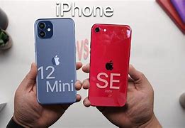 Image result for iPhone 12 Mini vs iPhone SE 2020