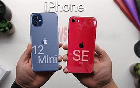 Image result for iPhone 12 Mini vs SE 2020
