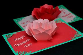 Image result for Valentine's Day Rose Card