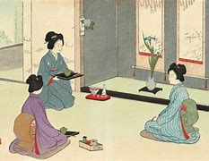 Image result for 1960s Japan Tea Drinking