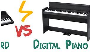 Image result for digital keyboards versus pianos