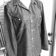Image result for Grey Button Down Shirt