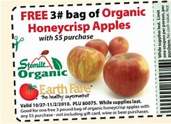 Image result for Earth Fare Organic Fuji Apple