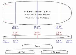 Image result for Mini Simmons Surfboard Template