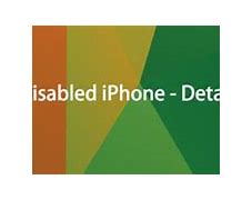 Image result for Reset Disabled iPhone 5