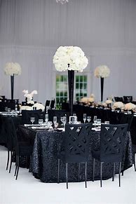 Image result for Elegant Black and White Wedding