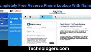 Image result for Is There a Completely Free Reverse Phone Lookup with Name