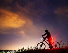 Image result for Riding Bike at Night