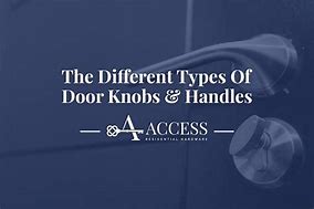 Image result for Different Types of Door Knobs