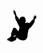 Image result for Silhouette Boy Sitting Back