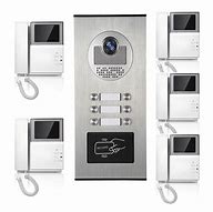 Image result for Apartment Video Door Phone Intercom System