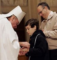 Image result for Pope Francis Anointing a Priest