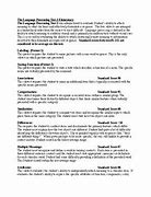 Image result for Sample Template for Language Processing Test