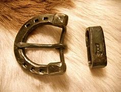 Image result for Forged Horseshoe Belt Buckle