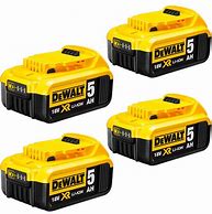 Image result for DeWalt 18-Volt Battery