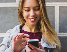 Image result for Girl Texting Smartphone