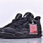 Image result for Air Jordan 4 Black