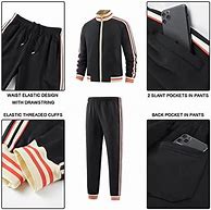 Image result for Dioxoib Men Track Suits Sets Long Sleeve Full-Zip Sweatsuit Active Jackets And Pants 2 Piece Outfits