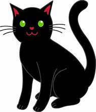 Image result for Retro Black Cat Clip Art