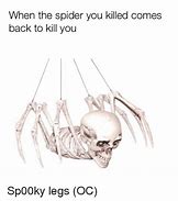 Image result for Scary Spider Meme T-Shirt