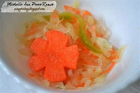 Image result for Papaya with Chilli Label for Atchara