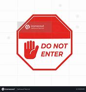 Image result for Do Not Enter Emoji