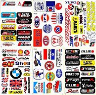 Image result for Drag Racing Stickers and Decals Holly