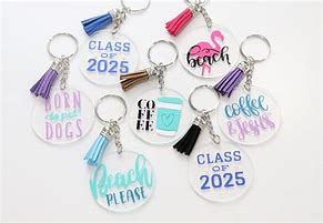 Image result for Black Acrylic Keychain