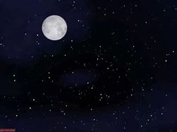 Image result for Night Sky Moon and Stars