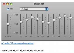 Image result for Best iTunes Equalizer Settings