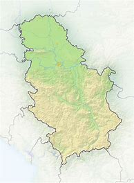 Image result for Karta Srbije SA Rekama