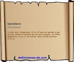 Image result for baratero