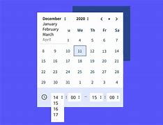 Image result for Date Time UI