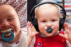Image result for Funny Pacifiers Babies