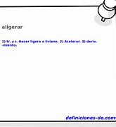 Image result for aligerar