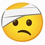 Image result for Face with Head Bandage Emoji