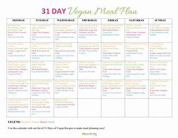 Image result for 30-Day Vegan Meal Plan