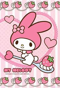 Image result for Hello Kitty Và Melody