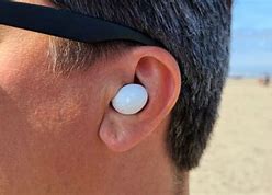 Image result for Samsung Galaxy Buds 2 White in Ear