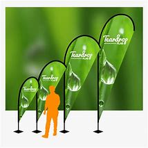 Image result for Teardrop Banner Mockup