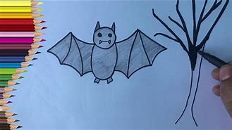 Image result for Albino Bat Drawing